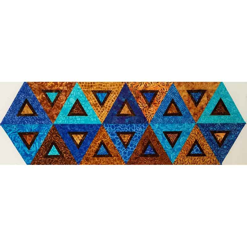 Log Inn Table Runner Project Sheet by Karen Montgomery – Batiks ...