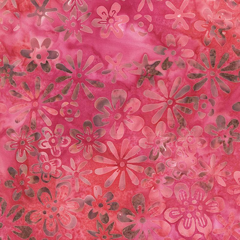 Anthology Coral Beach 3688Q X Pink – Batiks Etcetera & Sew What Fabrics