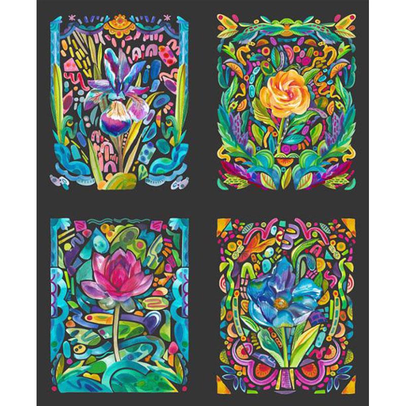 Moda Radiant Panel 21847 12 Midnight – Batiks Etcetera & Sew What Fabrics
