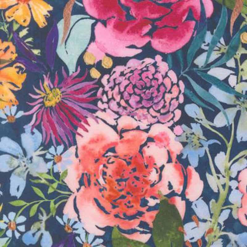 Moda Soulstice 39860 12 Navy – Batiks Etcetera & Sew What Fabrics
