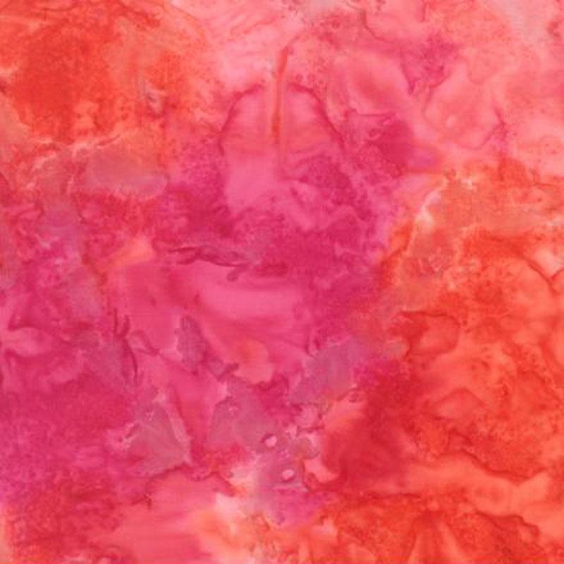 Moda Sunburst Batiks 4370 15 Flamingo – Batiks Etcetera & Sew What Fabrics