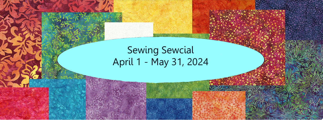 Add A Quarter Ruler Combo – Batiks Etcetera & Sew What Fabrics