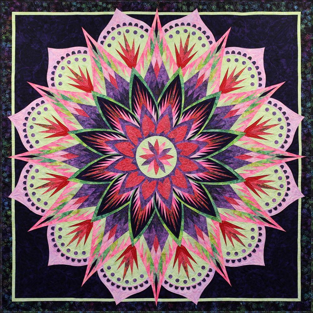 Carnival Flower Quilt Kit - Judy Niemeyer X – Batiks Etcetera